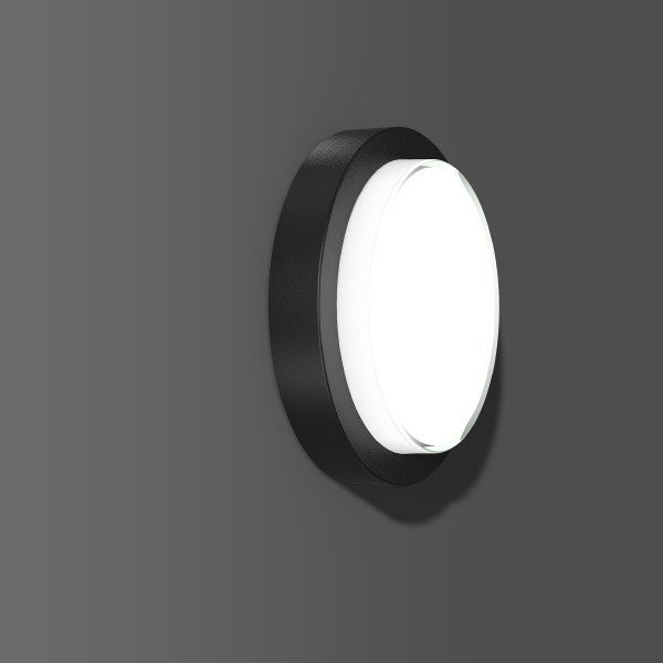 Cadero Disca, 12 W, 710 LM, 830, antraciet, on/off plafond- en wandarm