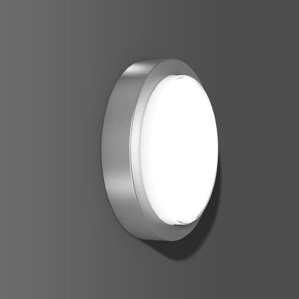 Cadero Disca, 12 W, 740 LM, 840, zilver, on/off plafond- en wandarmatu