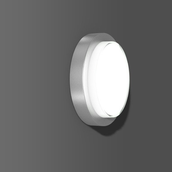 Cadero Disca, 13 W, 740 LM, 840, zilver, on/off plafond- en wandarmatu