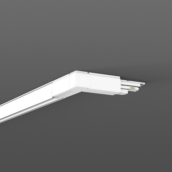 RZB DALI-Stromschienen Koppeling L 155 B 15 H 33 kleur: wit XTSC 635-3