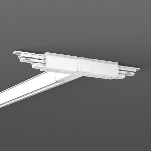 RZB DALI-Stromschienen Koppeling L 280 B 155 H 33 kleur: wit XTSC 640-3