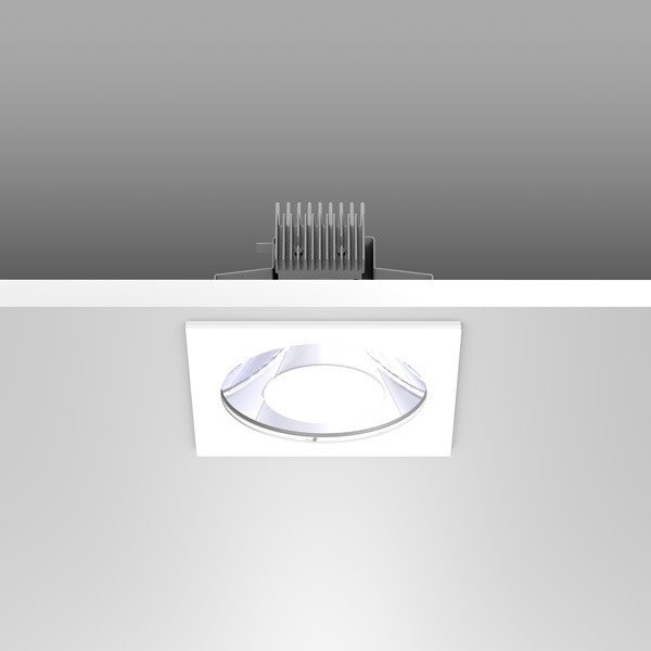 RZB Decoratie-element L246 B246 H14 kleur wit