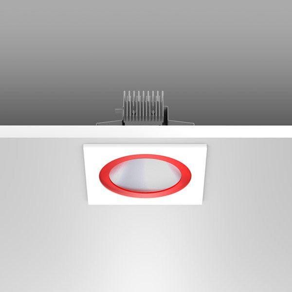 RZB Decoratie-element L246 B246 H14 kleur wit