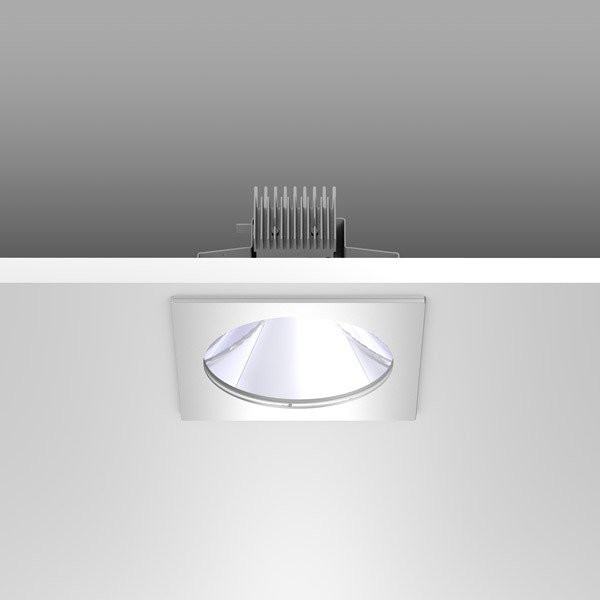 RZB Decoratie-element L246 B246 H14 kleur zilver