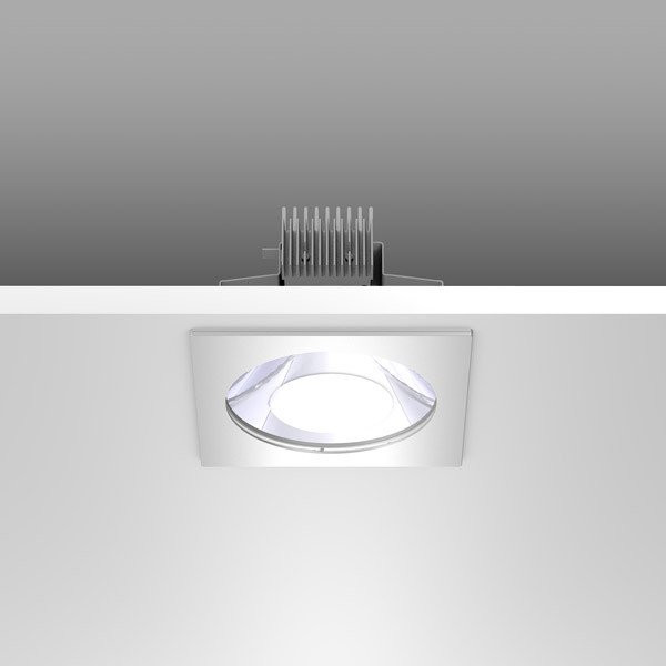 RZB Decoratie-element L246 B246 H14 kleur zilver