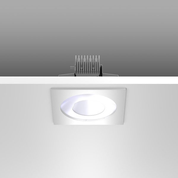 RZB Decoratie-element L246 B246 H14 kleur zilver