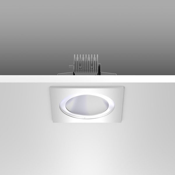 RZB Decoratie-element L246 B246 H14 kleur zilver