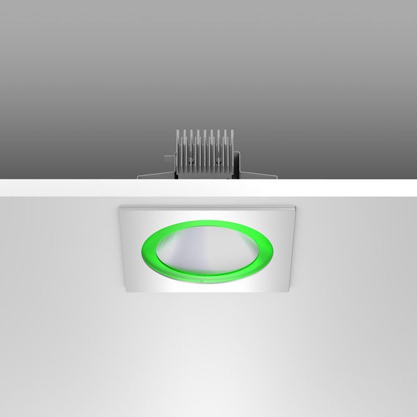 RZB Decoratie-element L246 B246 H14 kleur zilver