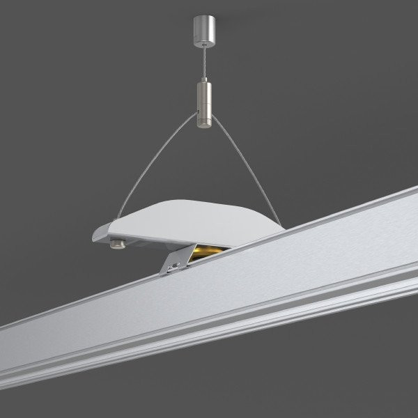 RZB Draadophanging traverse L120 B19 H24 LP 230-5000 kleur aluminium