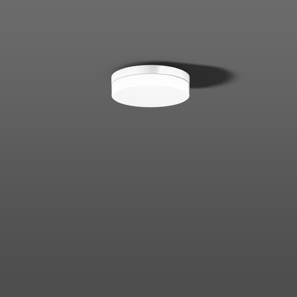 Flat Slim round, 12 W, 1000 LM, 830, wit, dali plafond- en wandarmatur