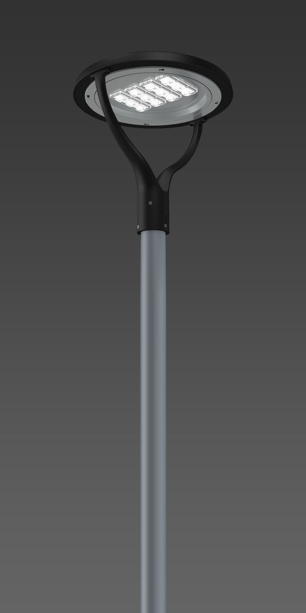 Gonia, 86 W, 7050 LM, 730, antraciet, dali mastopzetarmaturen, D 500 H