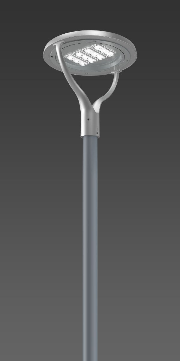 Gonia, 86 W, 8200 LM, 740, zilver, dali mastopzetarmaturen, D 500 H 52