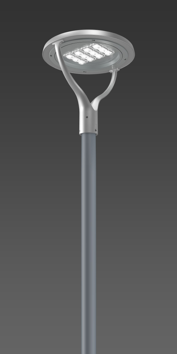 Gonia, 86 W, 8250 LM, 740, zilver, dali mastopzetarmaturen, D 500 H 52