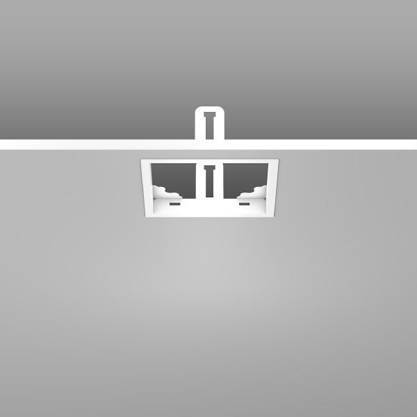 RZB Inbouwraam L194 B194 H2 he 75 kleur wit