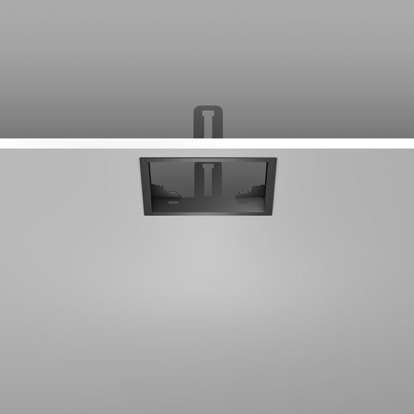 RZB Inbouwraam L194 B194 H2 he 75 kleur zwart