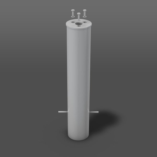 RZB Ingraafstuk D115 H601 kleur aluminium