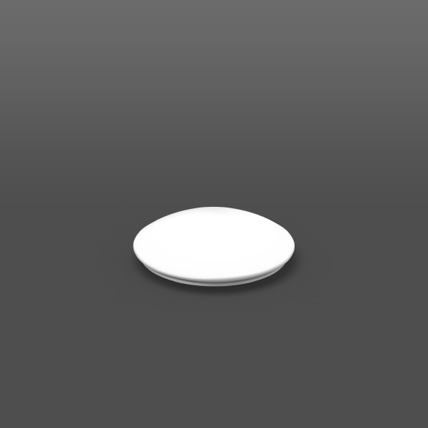 RZB Reserveafdekking kunststof glas D 360 H 88 kleur: wit