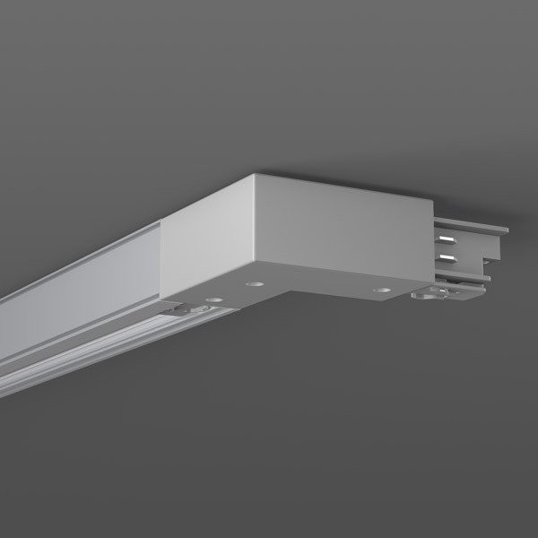 RZB Koppeling L117 B117 H33 kleur zilver 7655-11-W20