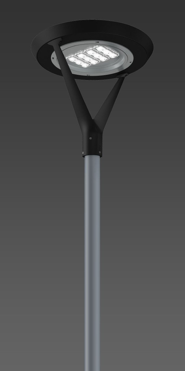 Laruta, 24 W, 2050 LM, 740, antraciet, dali mastopzetarmaturen, D 650