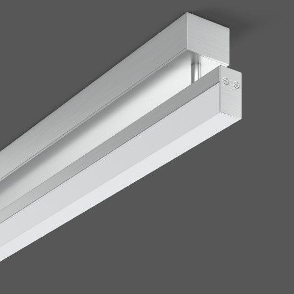 RZB Less is more 21 Less Is more 21, 11 W, 1000 LM, 840, aluminium, on/off plafond- en wan
