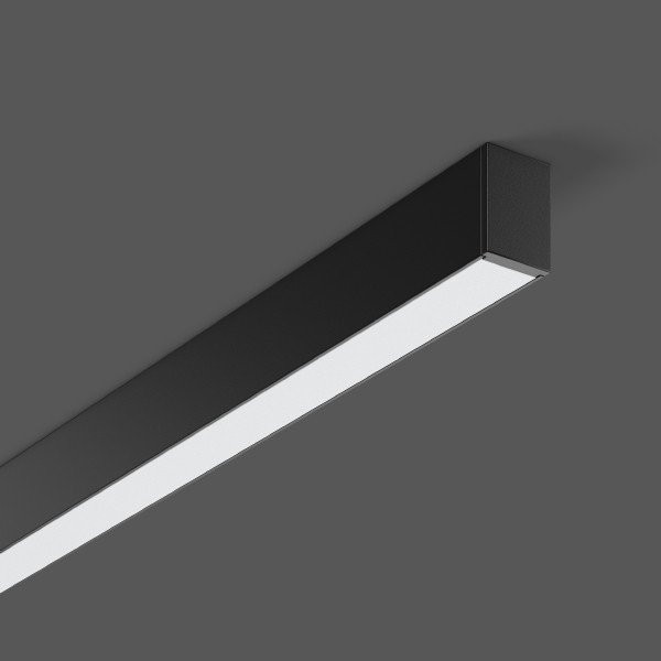 RZB Less is more 27 Less Is more 27, 29 W, 1600 LM, 830, zwart, dali plafond- en wandarmat