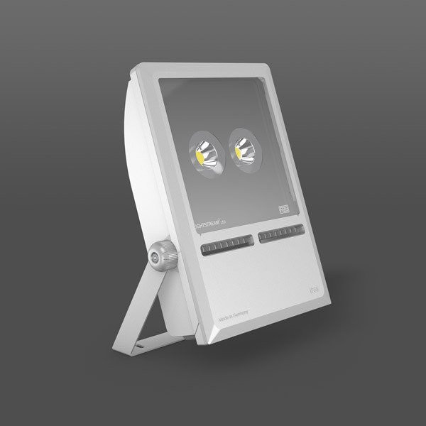 RZB Lightstream LED Lightstream Maxi, 110 W, 14400 LM, 830, zilver, dali stralers, L 501 B