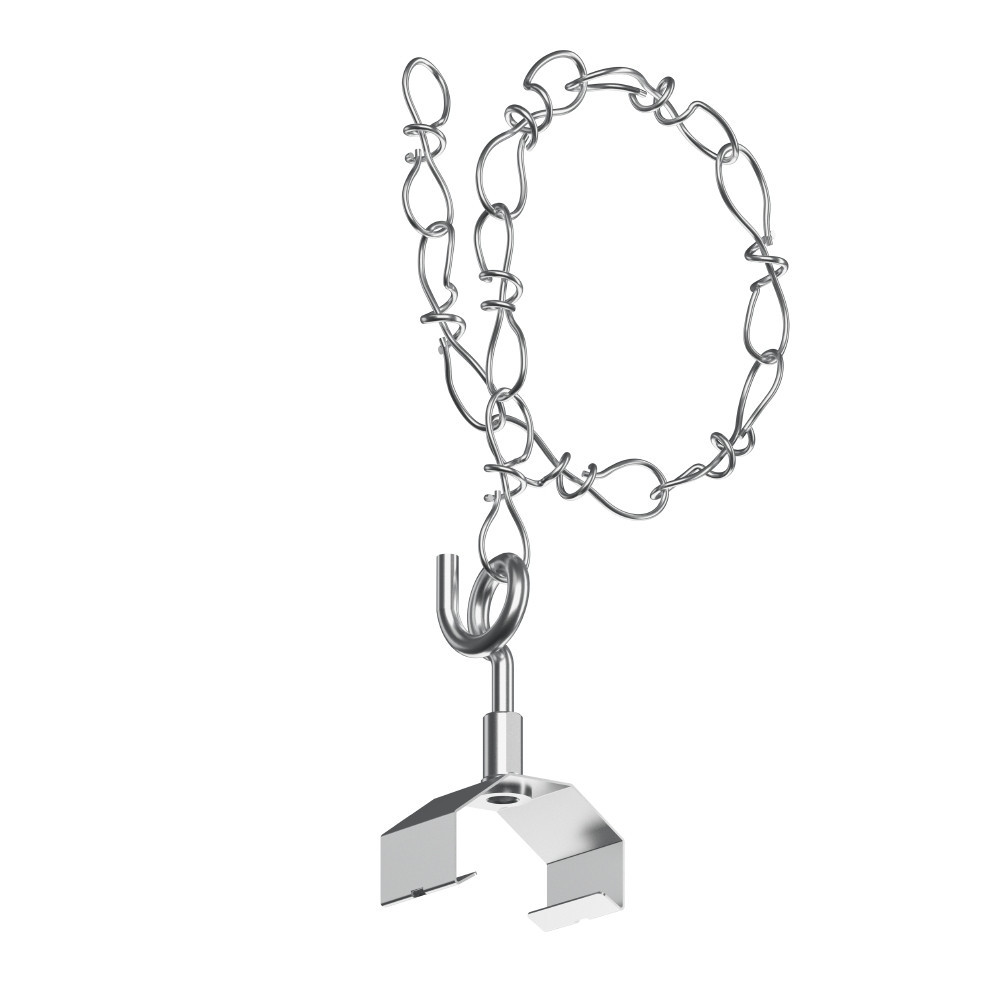 RZB LINEDO 50 Pendelmontage L 50 B 30 LP 1500 kleur: roestvrij staal