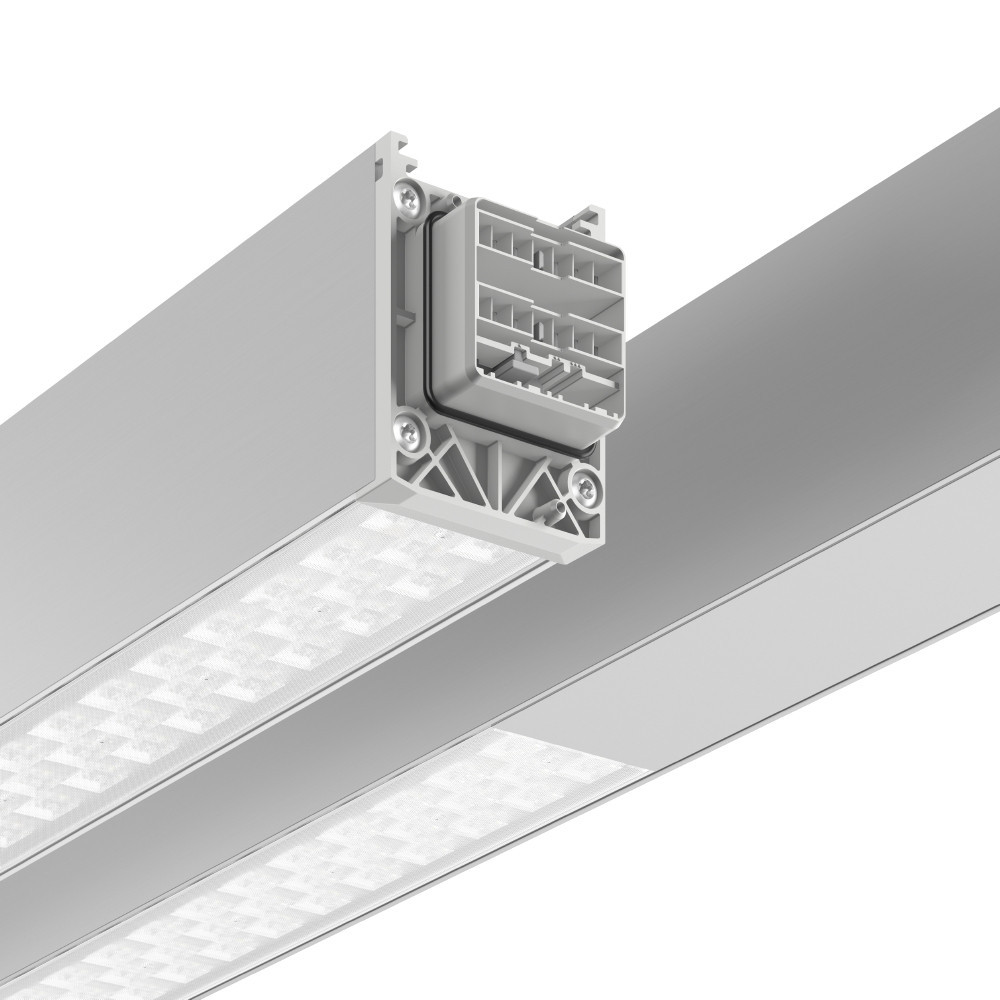 RZB LINEDO Linedo, 44 W, 6000 LM, 830, aluminium, on/off lichtlijn, L 2291 B 58 H