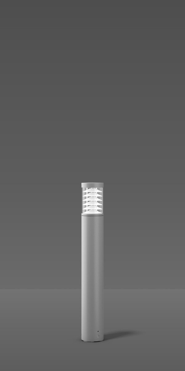 Mega Tower F, 10 W, 920 LM, 840, zilver, on/off lichtpaaltjes, D 115 H