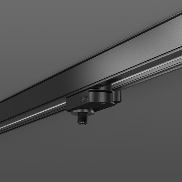 RZB Montage vast D27 H19 kleur zwart