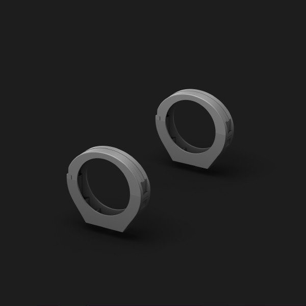 RZB Planox tube montage-element grijs 982117009