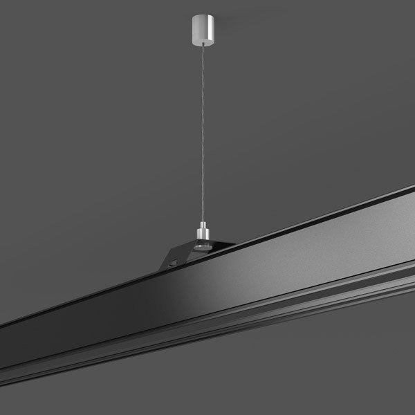 RZB Pendelmontage D12 LP 100-5000 kleur zwart