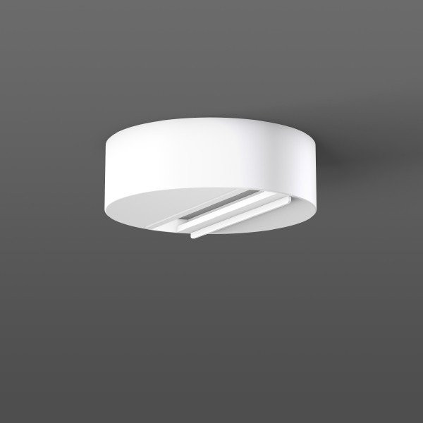 RZB Puntuitlaat D100 H32 kleur wit 0-250V