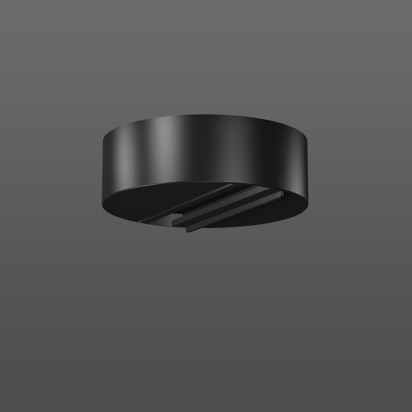 RZB Puntuitlaat D100 H32 kleur zwart 0-250V