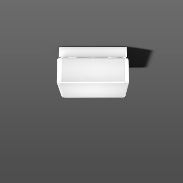 Quadrat, 6 W, 390 LM, 840, wit, on/off plafond- en wandarmaturen, L 19