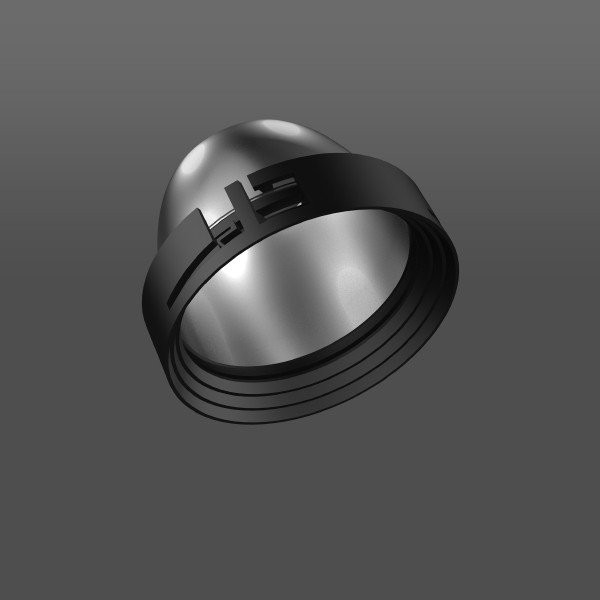 RZB Reflector D82 H55 kleur zwart