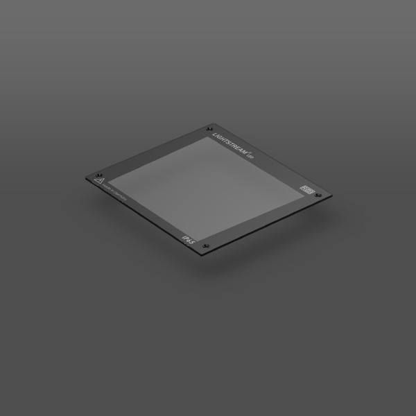 RZB LIGHTSTREAM Reserveglas, glasplaat , L 272 B 294 H 4, helder, vervangglazen