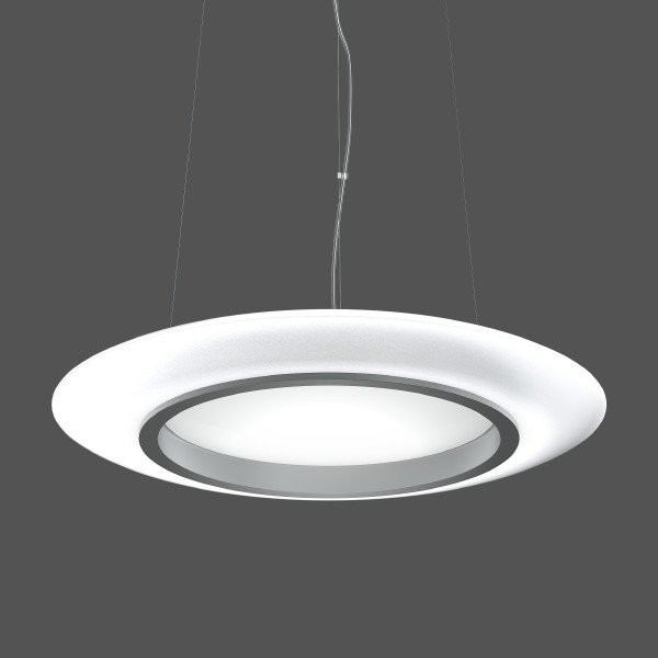 RZB Ring of Fire Ring Of fire, 59 W, 5900 LM, 840, aluminium, dali pendelarmaturen, D 6