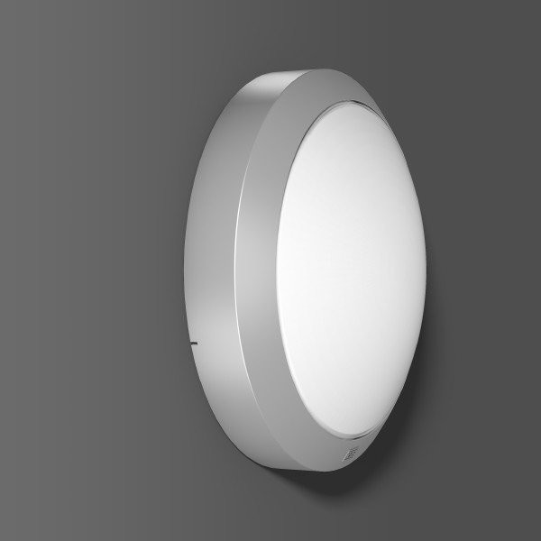 Rounded Maxi, 19 W, 1250 LM, 840, zilver, on/off plafond- en wandarmat