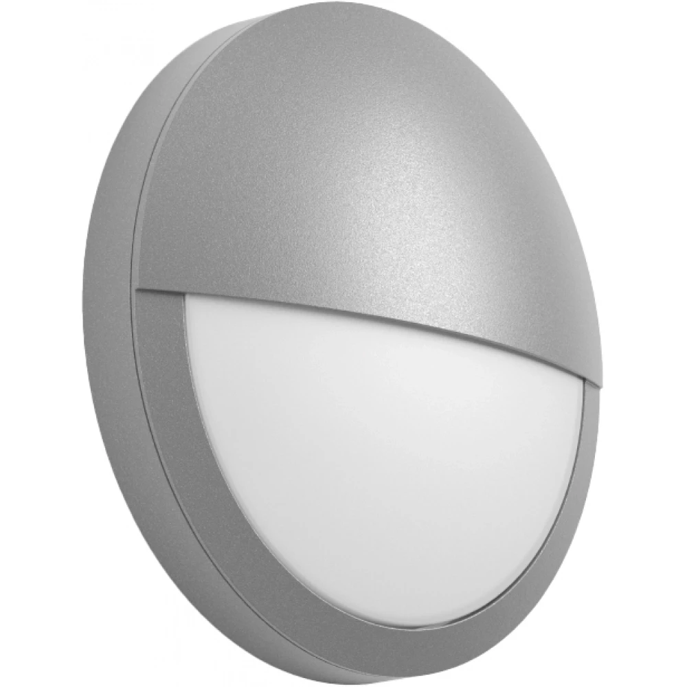 RZB ROUNDED Rounded, 4,5...10 W, 170...440 LM, 830, 840, zilver, on/off, wandarmat