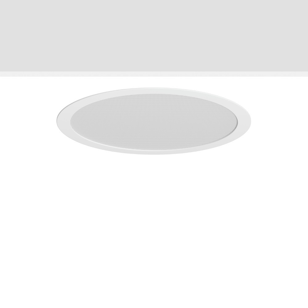 RZB Toledo flat+ led downlight inbouw SYMM 3000 - 4000K 41-80° - breedstralend steekklem wit