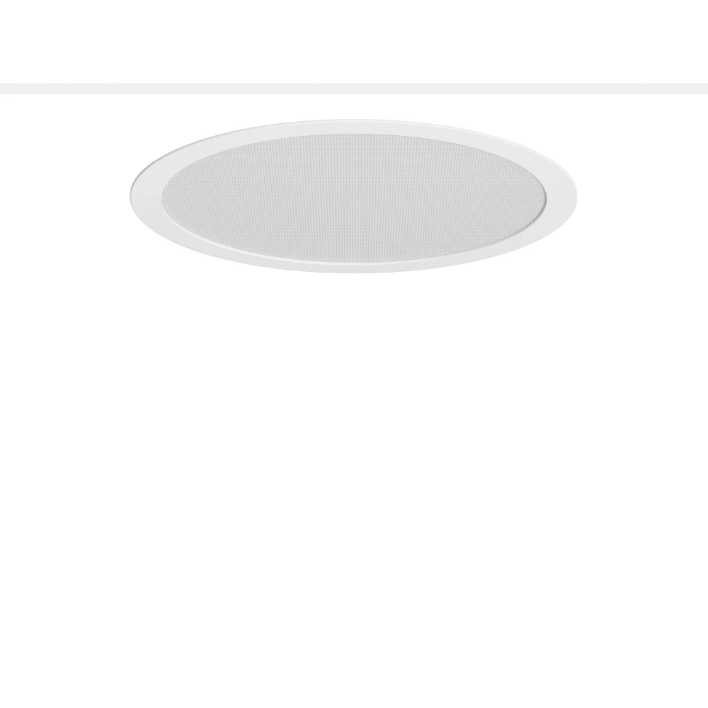 RZB Toledo flat+ led downlight inbouw SYMM 3000 - 4000K 41-80° - breedstralend steekklem wit