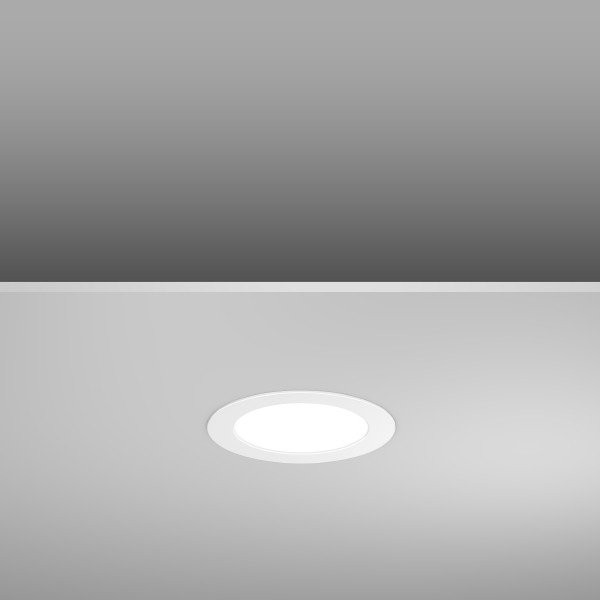 RZB Toled O flat noodverlichtingsarmatuur rond 830 led ip40