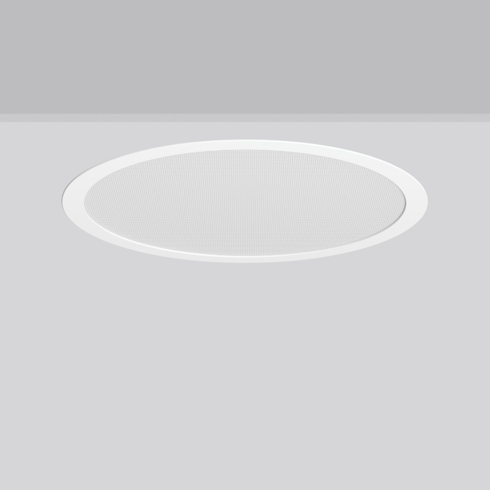 RZB TOLEDO FLAT+ round Toledo Flat+ round, 22...33 W, 2600...3800 LM, 830, 840, wit, dali, in