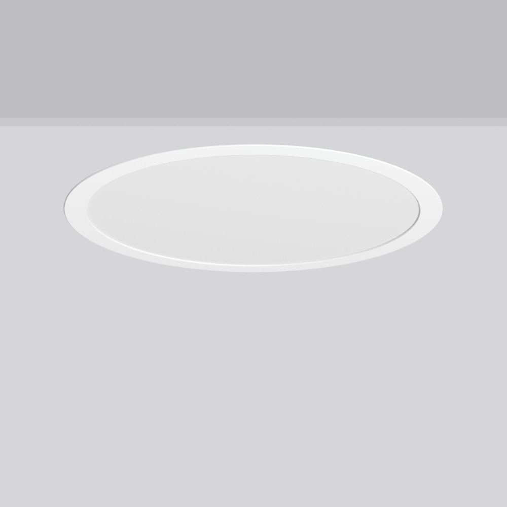 RZB TOLEDO FLAT+ round Toledo Flat+ round, 22...33 W, 3050...4450 LM, 830, 840, wit, on/off,