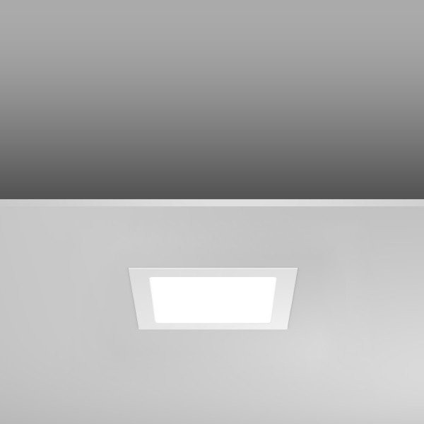 RZB Toled O flat noodverlichtingsarmatuur vierkant 830 led ip40