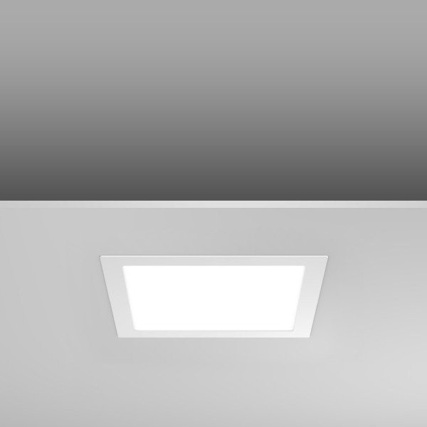 RZB Toled O flat noodverlichtingsarmatuur vierkant 830 led ip40