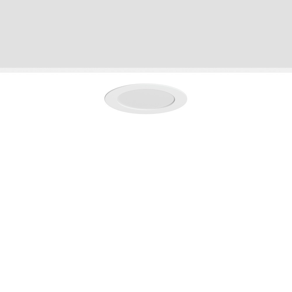 Toledo Flat+ round, 5,5...11 W, 570...1150 LM, 830, 840, wit, on/off I