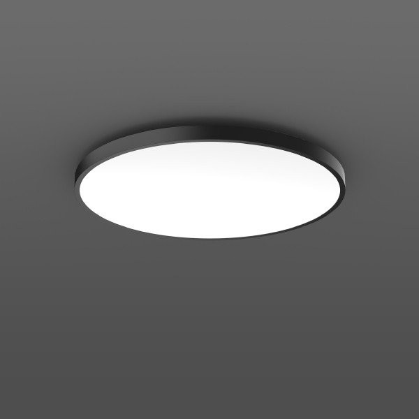 Triona Round, 149 W, 15300 LM, 830, antraciet, dali plafond- en wandar