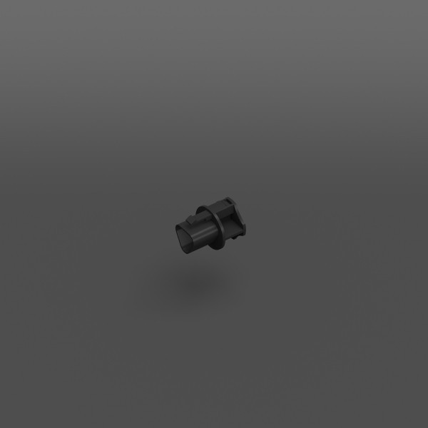 RZB Zubehör Blinde Afdekking D 23 H 29 kleur: zwart